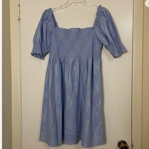 Hill House Blue Mini Dress